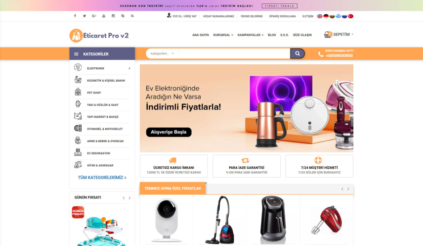 E-ticaret Pro v2